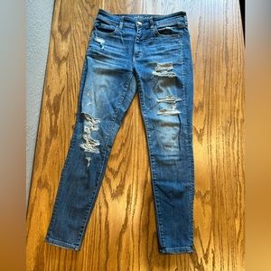 American Eagle super stretch jeans.